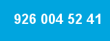 926 004 52 41